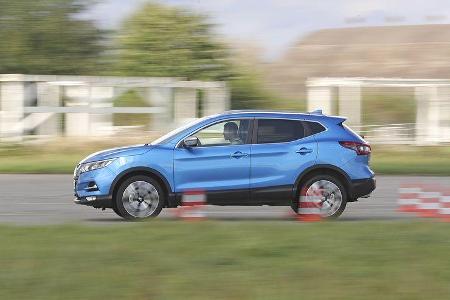 Nissan Qashqai, Exterieur Seite