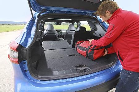Nissan Qashqai, Interieur Kofferraum