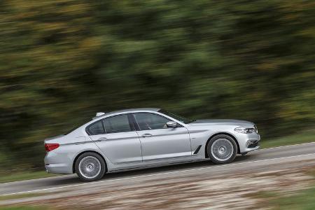 BMW 520d, Exterieur Seite