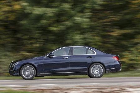 Mercedes E 220 d, Exterieur Seite