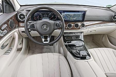 Mercedes E 220 d, Interieur