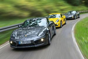 Porsche Cayman, Modellvarianten