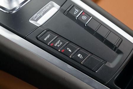 Porsche Cayman, Bedienelemente