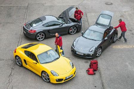 Porsche Cayman, Modellvarianten