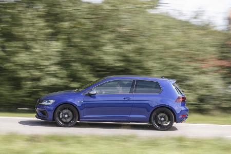 VW Golf R 2.0 TSI 4 Motion, Exterieur Seite