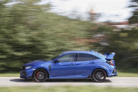 Honda Civic Type R, Exterieur Seite