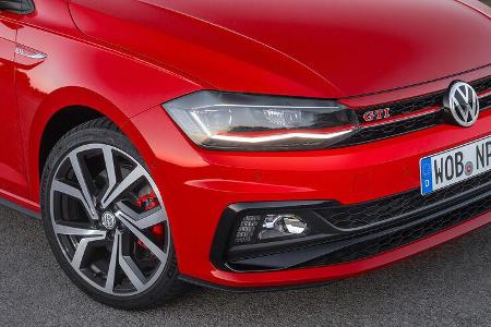 VW Polo VI GTI (2018) AW 2G rot Front Detail