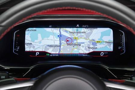 VW Polo VI GTI (2018) AW 2G rot Digitale Instrumente