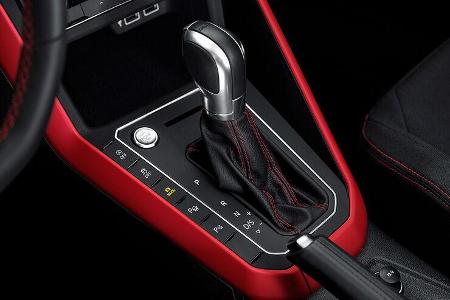 VW Polo VI GTI (2018) AW 2G rot Wählhebel DSG