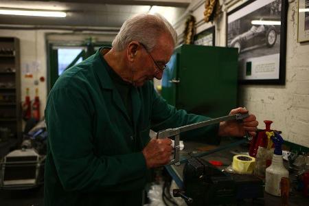 Bob Dance - Classic Team Lotus - Lotus Workshop - Werkstatt - Hethel - England