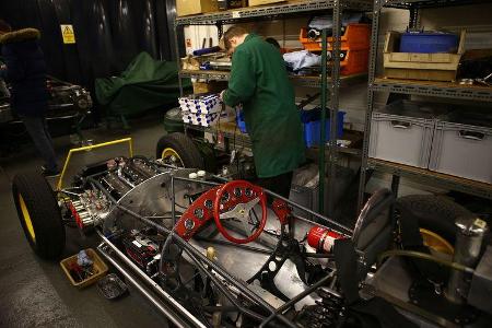 Lotus 16 - Classic Team Lotus - Lotus Workshop - Werkstatt - Hethel - England