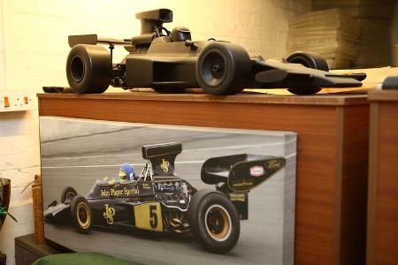 Lotus Windkanallmodell - Classic Team Lotus - Lotus Workshop - Werkstatt - Hethel - England