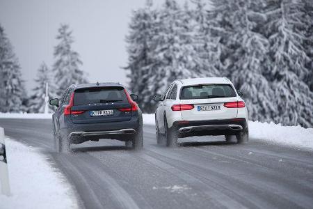 Mercedes E 220 d All-Terrain 4Matic, Volvo V90 Cross Country D4 AWD, Exterieur