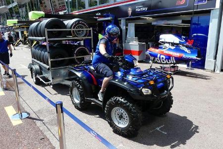 Toro Rosso - GP Monaco - Formel 1 - Mittwoch - 23.5.2018