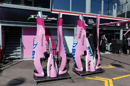 Force India - GP Monaco - Formel 1 - Mittwoch - 23.5.2018