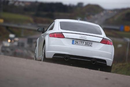 Audi TT Coupé 2.0 TDI, Heckansicht