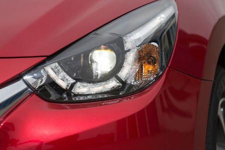 Mazda 2 Skyactiv-G 115 i-Eloop, Frontscheinwerfer