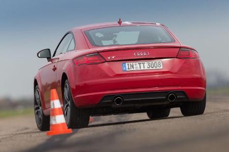 Audi TT 2.0 TFSI, Heckansicht