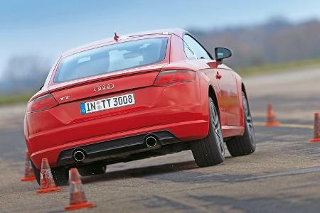 Audi TT 2.0 TFSI, Heckansicht