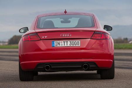 Audi TT 2.0 TFSI, Heckansicht