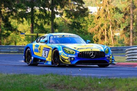 Top 30 Qualifying - 24h-Rennen Nürburgring 2018 - Nordschleife - Mercedes-AMG GT3 - Startnummer #5