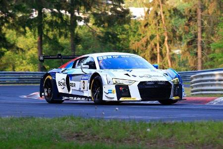 Top 30 Qualifying - 24h-Rennen Nürburgring 2018 - Nordschleife - Audi R8 LMS - Startnummer #3