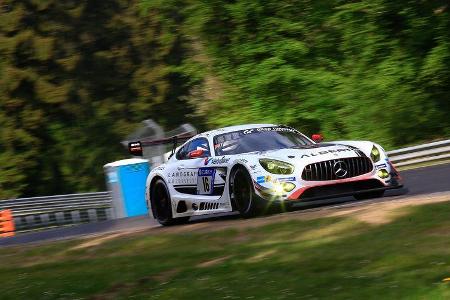 24h Rennen Nürburgring 2018 - Nordschleife - Mercedes AMG GT - #16