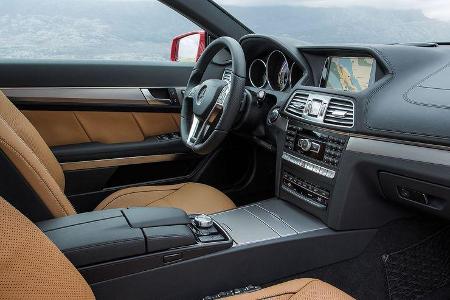 12/2012 Mercedes E-Klasse Coupé, Innenraum