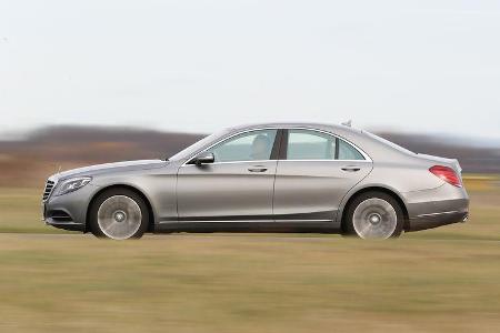 Mercedes S 400 Hybrid, Seitenansicht