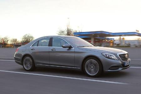 Mercedes S 400 Hybrid, Seitenansicht