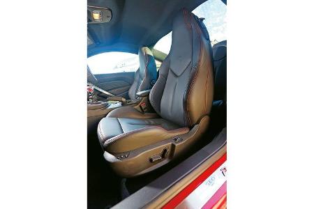 Peugeot RCZ R, Fahrersitz, Sportsitz