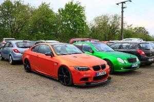 BMW M3 - Mercedes E-Klasse - Fan-Autos - 24h-Rennen Nürburgring 2018 - Nordschleife