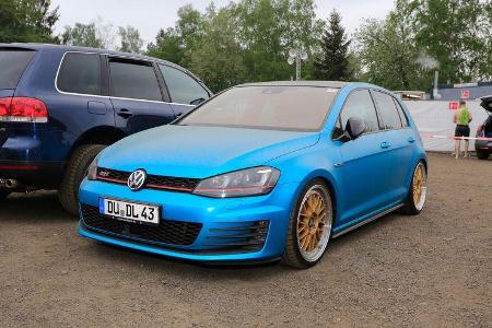 VW Golf GTI - Fan-Autos - 24h-Rennen Nürburgring 2018 - Nordschleife