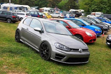 VW Golf R - Fan-Autos - 24h-Rennen Nürburgring 2018 - Nordschleife