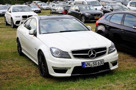 Mercedes C63 AMG - Fan-Autos - 24h-Rennen Nürburgring 2018 - Nordschleife