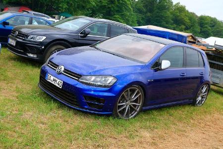 VW Golf R - Fan-Autos - 24h-Rennen Nürburgring 2018 - Nordschleife
