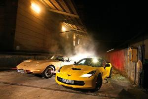 Corvette Stingray Coupé, Frontansicht