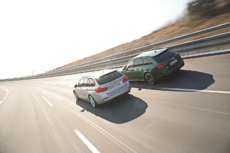 Audi RS 4 Avant, BMW Alpina B3 S Touring Allrad, Exterieur