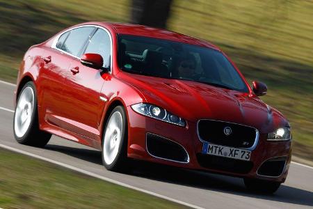 Jaguar XFR, Frontansicht