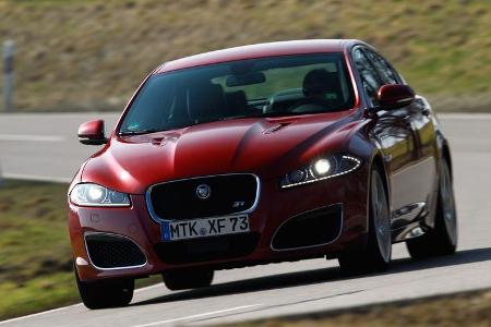 Jaguar XFR, Frontansicht