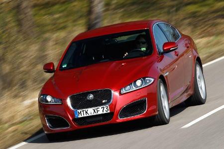 Jaguar XFR, Frontansicht