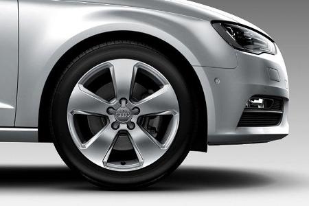 Audi A3, 17-Zoll-Alufelgen