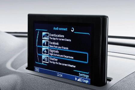 Audi A3, Social Media Anbindung