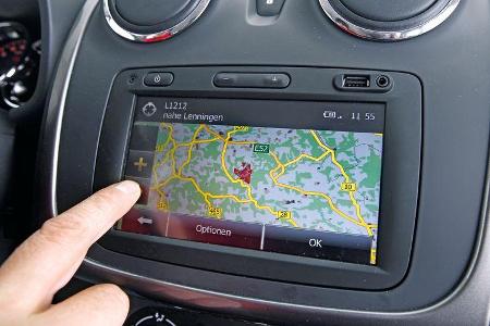 Dacia Sandero TCe 90 Lauréate, Navi, Monitor