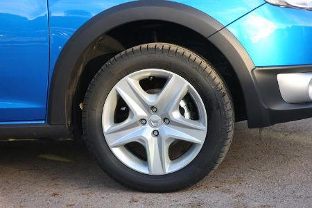 Dacia Sandero, Rad, Felge