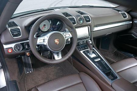 Porsche Cayman S, Cockpit, Lenkrad