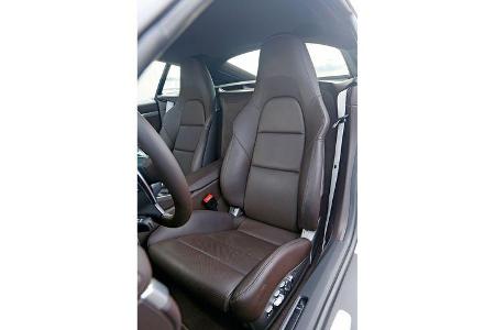 Porsche Cayman S, Fahrersitz