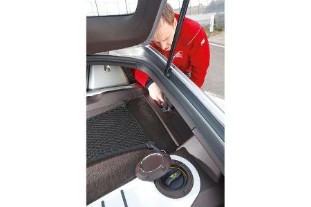 Porsche Cayman S, Öltank