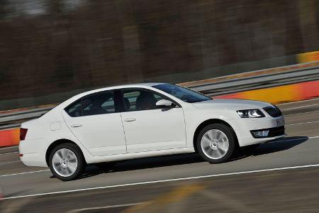 Skoda Octavia 2.0 TDI, Seitenansicht