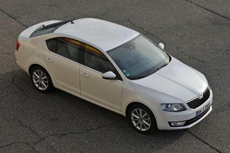 Skoda Octavia 2.0 TDI, Draufsicht